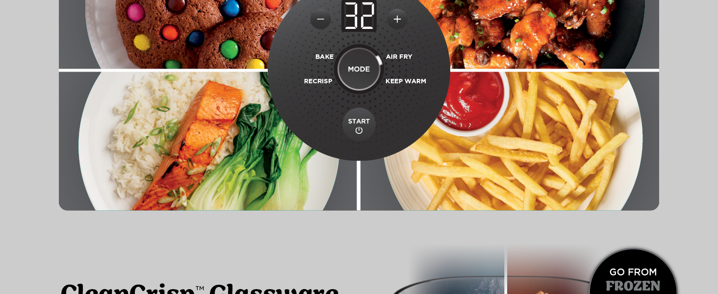 CleanCrisp Glassware designed for nontoxic cooking &amp;amp; storing