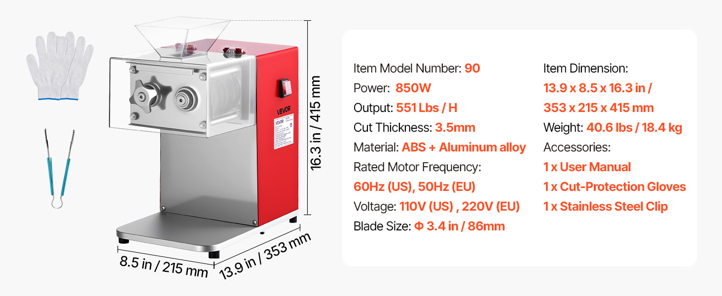 meat cutting machine