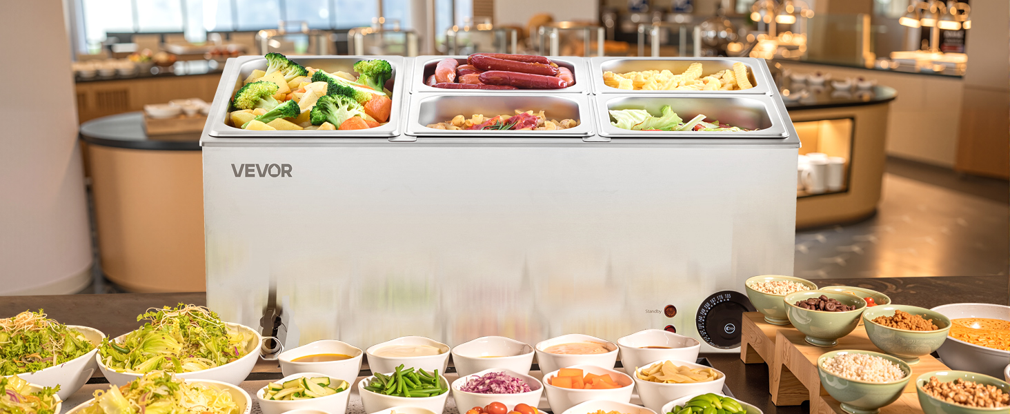 Commercial food warmer