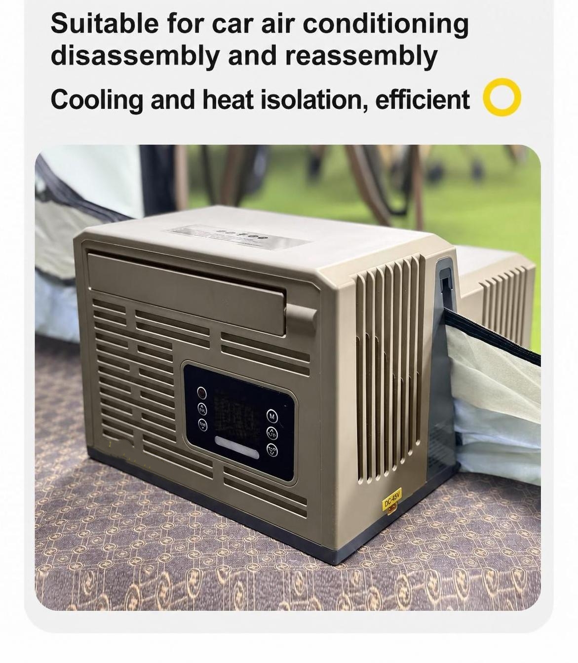 Summer Blowout Sale❄️24V/48V Vehicle & Outdoor Portable Air Conditioner, No-Install All-in-One Mobile Cooling Unit
