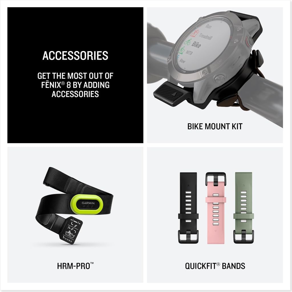 Limited-Time Promotion – Garmin fēnix 8 Series All-Purpose GPS Smartwatch