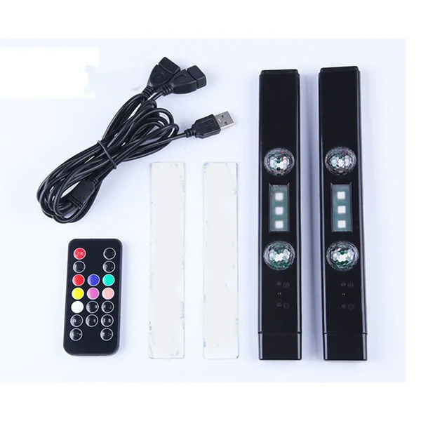 【BIG SALE】A16-GCYS- Wireless Car Interior Ambient Lights- Chargeable USB -star pattern and warm light 2in1-Led Star Decoration Light for Car & Room
