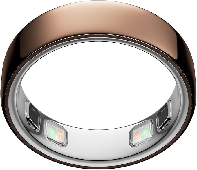 💥Special Offers Oura Ring 5 - Black - Size 6 - World’s Smallest Smart Ring - Sleep, Activity, Women’s Health, AI Advisor, 1 Week of Battery Life, Size Before You Buy, Android & iOS Compatible