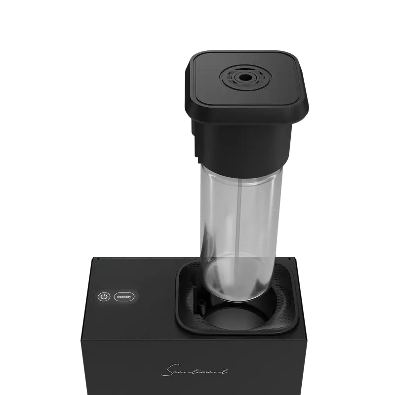 🛒BEST SELLER🚀Scentiment Diffuser Tall Air 2 - Discovery Kit with Sampler Oils: Cold-Air Diffusion Technology with Wi-Fi & Touch Controls, Rechargeable Battery, Covers 1000 Sqft; Includes Top 3 Luxury Hotel-Inspired Fragrance Oils (20ml)