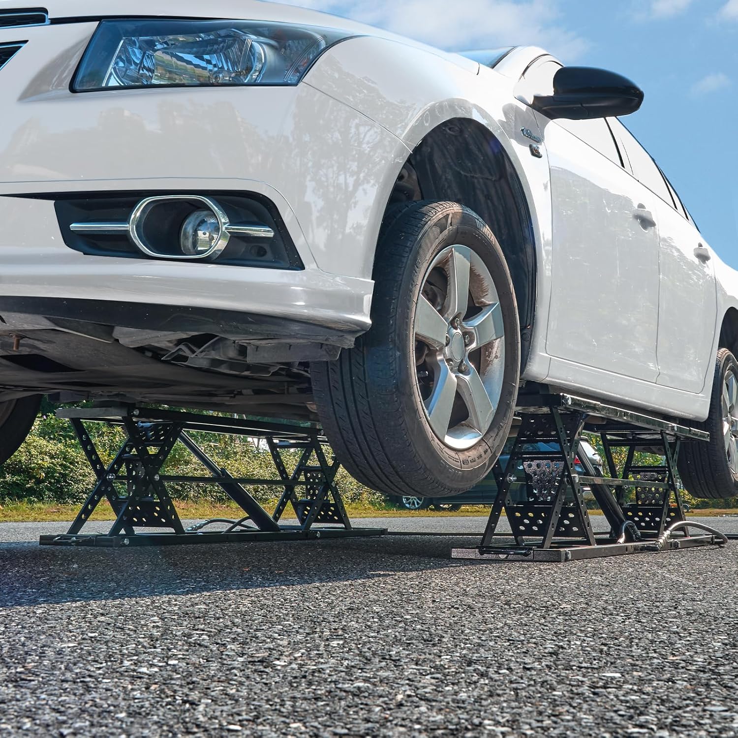 VEVOR Car Lift, 25.6" Max. Height
