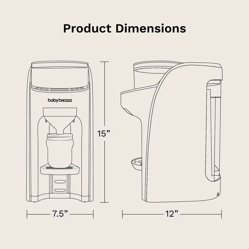 💥Last Day Clearance Sale-Baby Brezza Formula Pro Advanced Formula Dispenser Machine