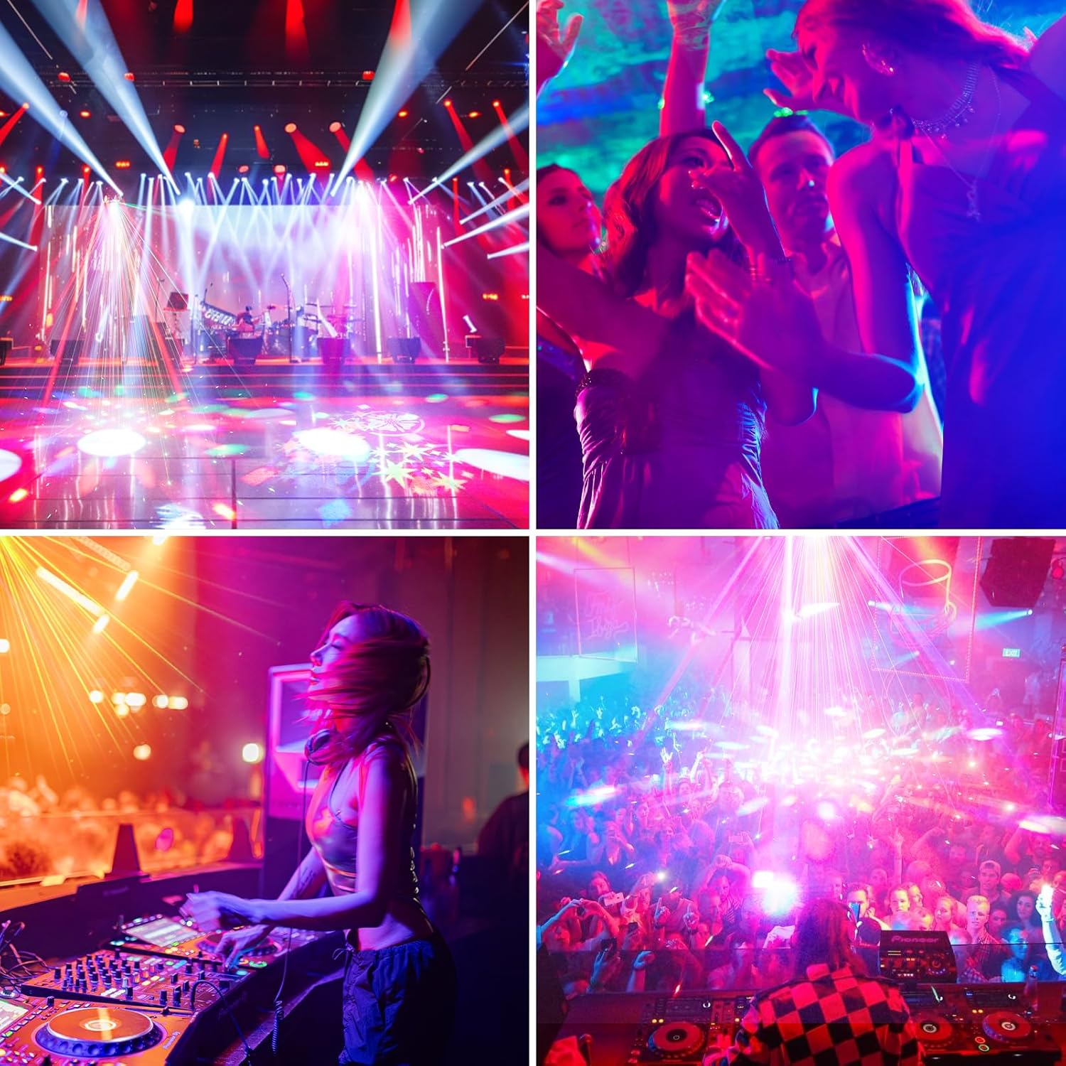 120W ROBW Beam TED Disco Stage Lighp