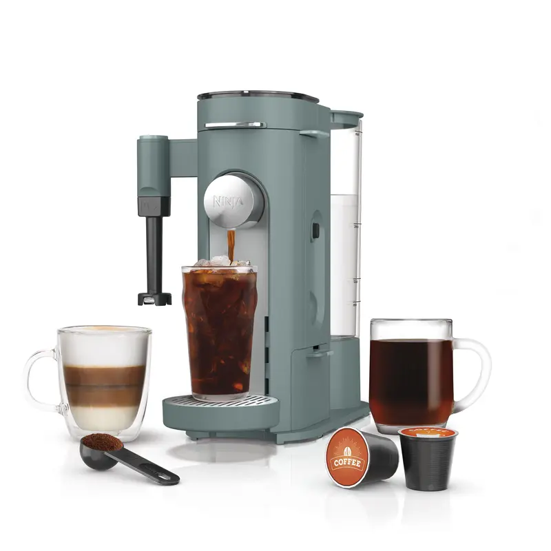【New Release】Single-Serve Pods & Grounds Specialty Coffee Maker Black - PB051