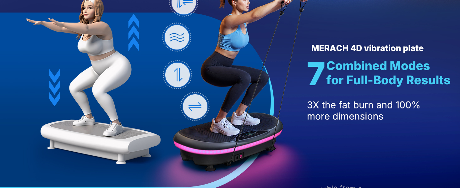 Vibration Plate Exercise Machine