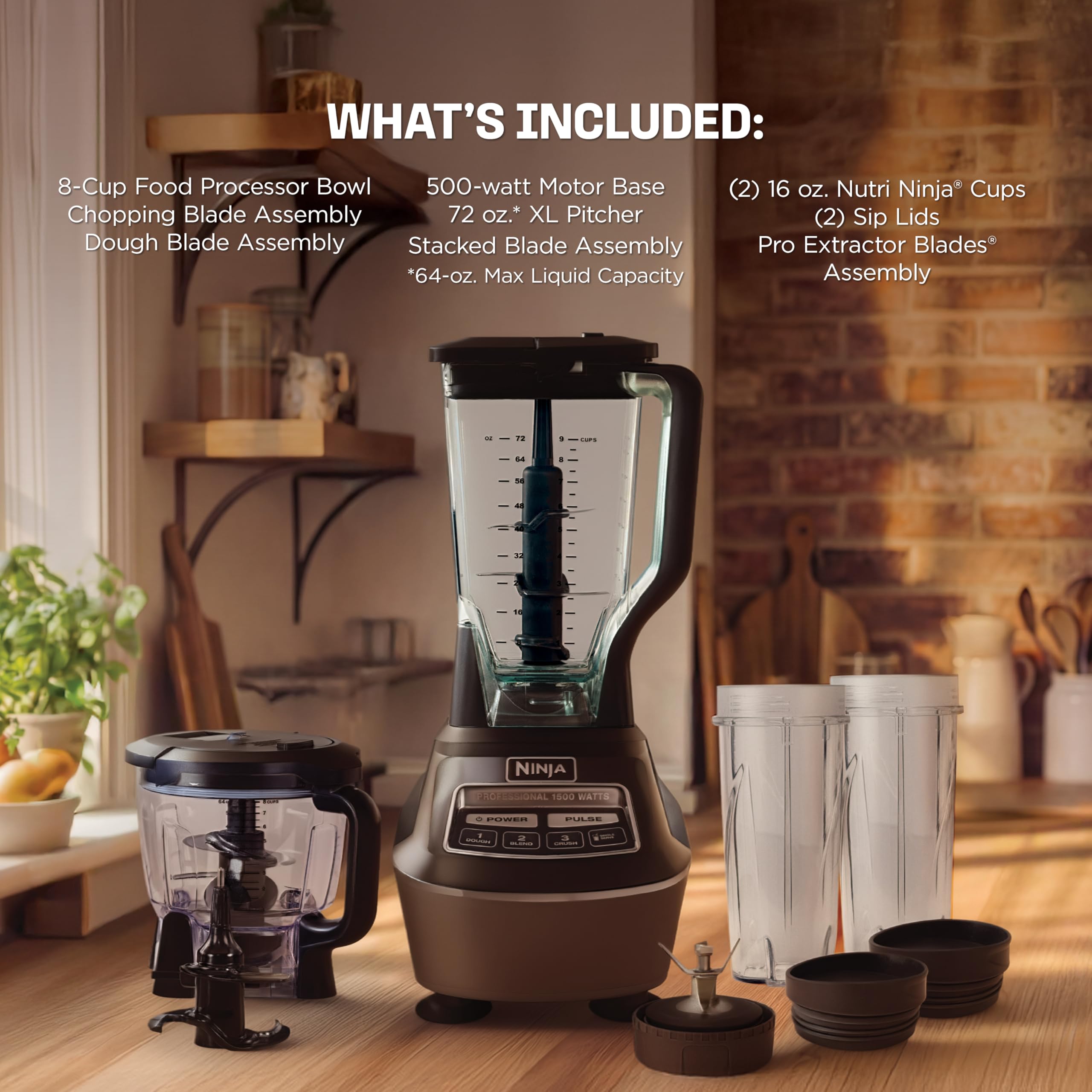 💥Special Offers💥 All-in-One Food Processor & Blender for Smoothies