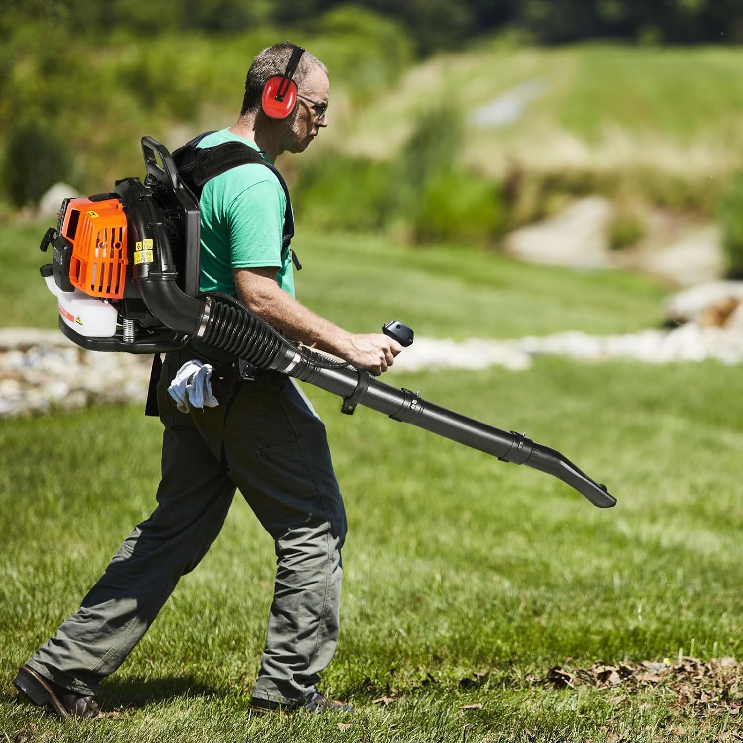 🔥Final Moments🔥63CC Backpack Leaf Blower Gas Powered