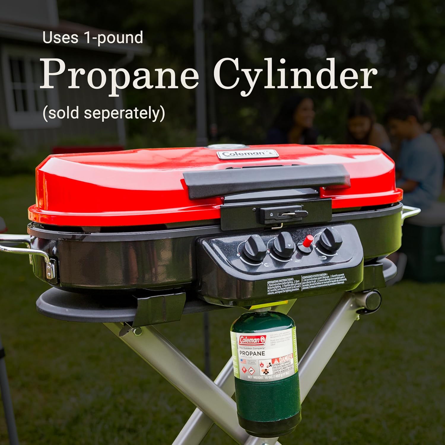 🔥Spring Sale🔥Portable Stand-Up Propane Grill