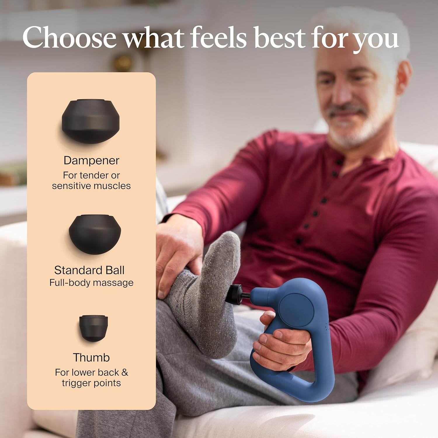 🔥BEST SELLER - 100% QUALITY！Theragun Relief by Therabody, Handheld Percussion Massage Gun, Easy-to-Use Lightweight Personal Massager for Everyday Pain Relief 🛋️ [HOME & TRAVEL]