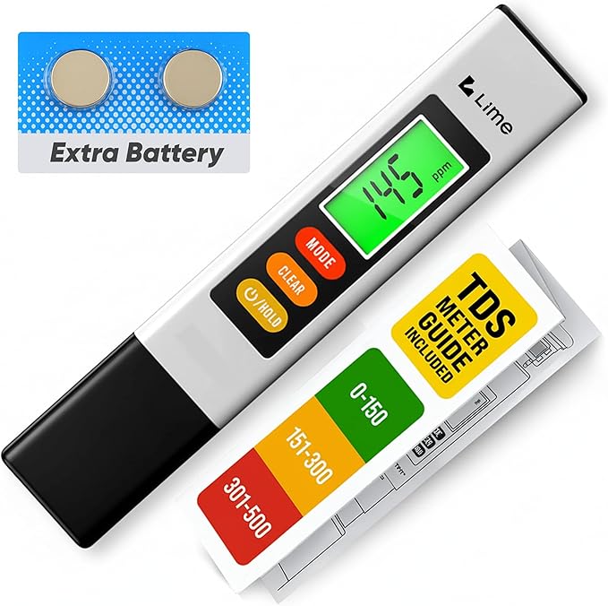#🥳2026 HOT SALE🥳💞50K+ SOLD!💥🔬 Test Your Water in Seconds, Drink with Confidence Digital TDS Meter, 3-Second Readout💧