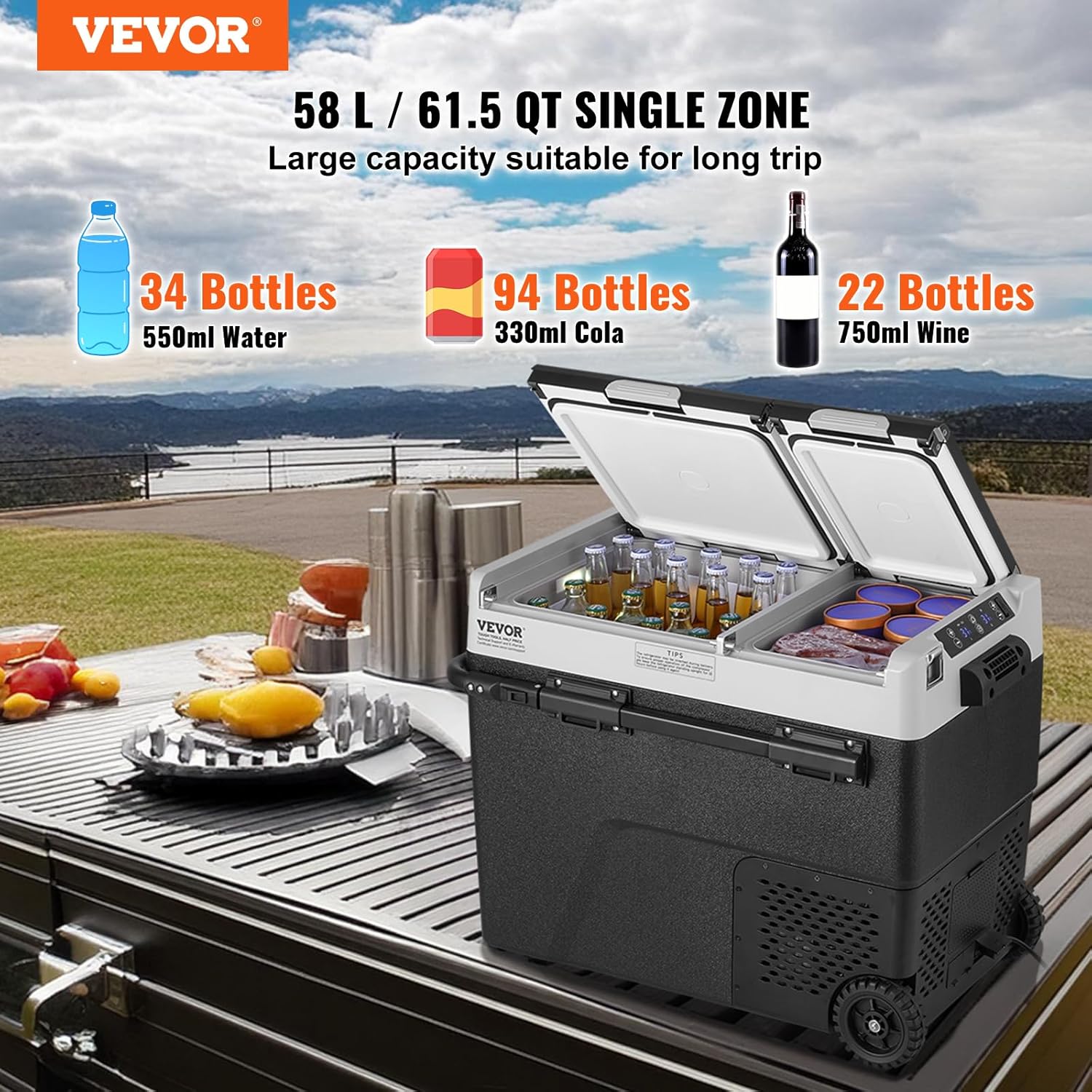 🔥Summer Sale🔥VEVOR Car Refrigerator