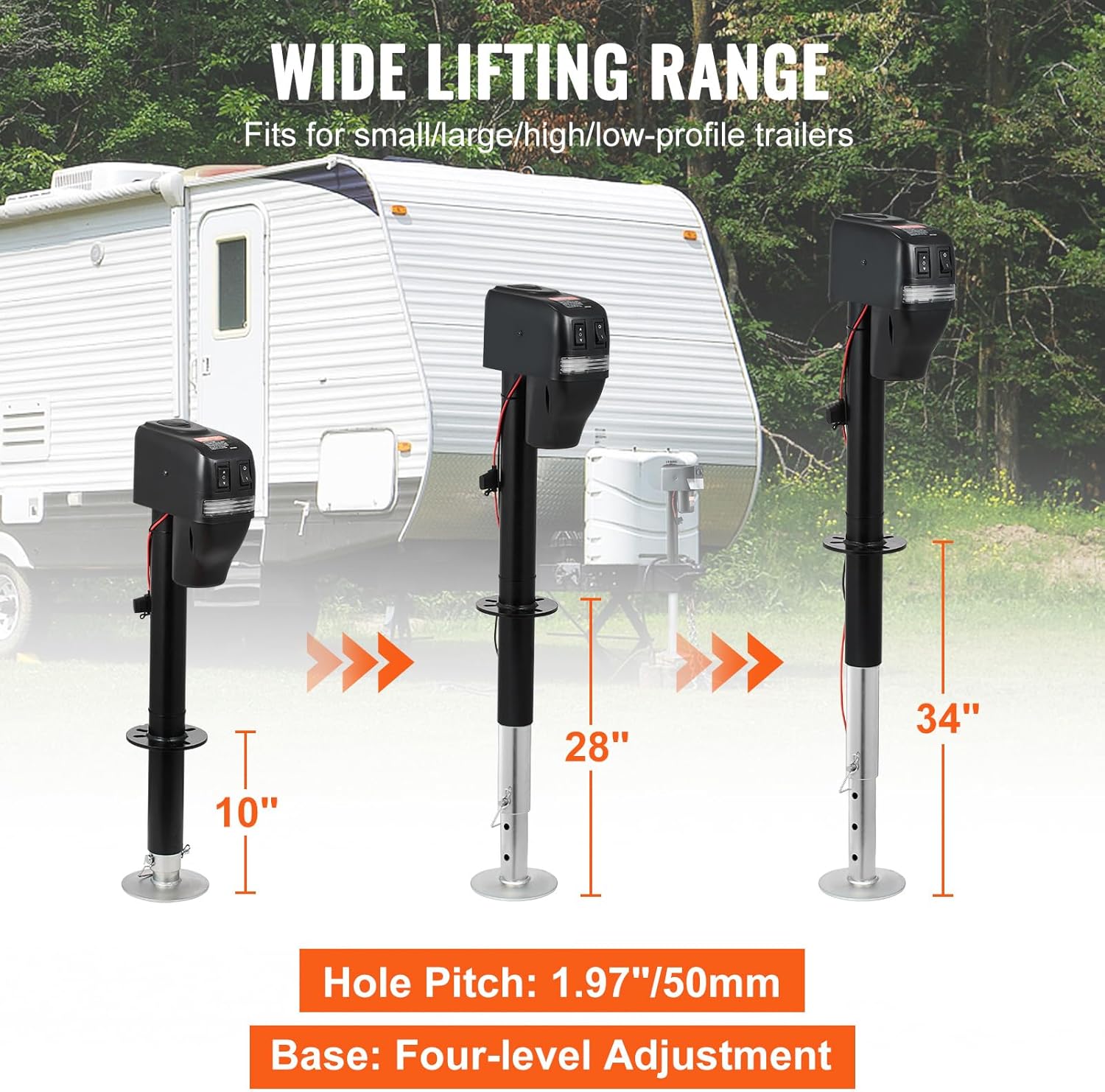🔥Summer Sale🔥VEVOR Electric Trailer Jack