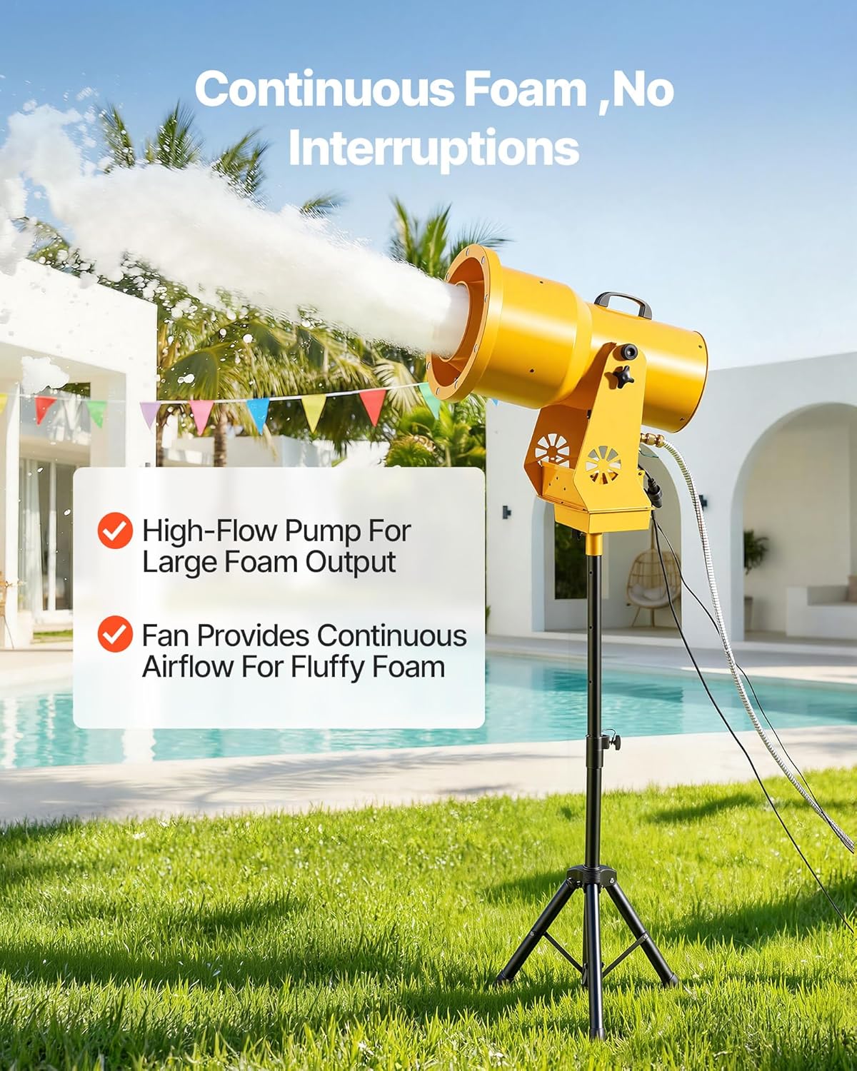 🔥Summer Sale🔥VEVOR Foam Machine