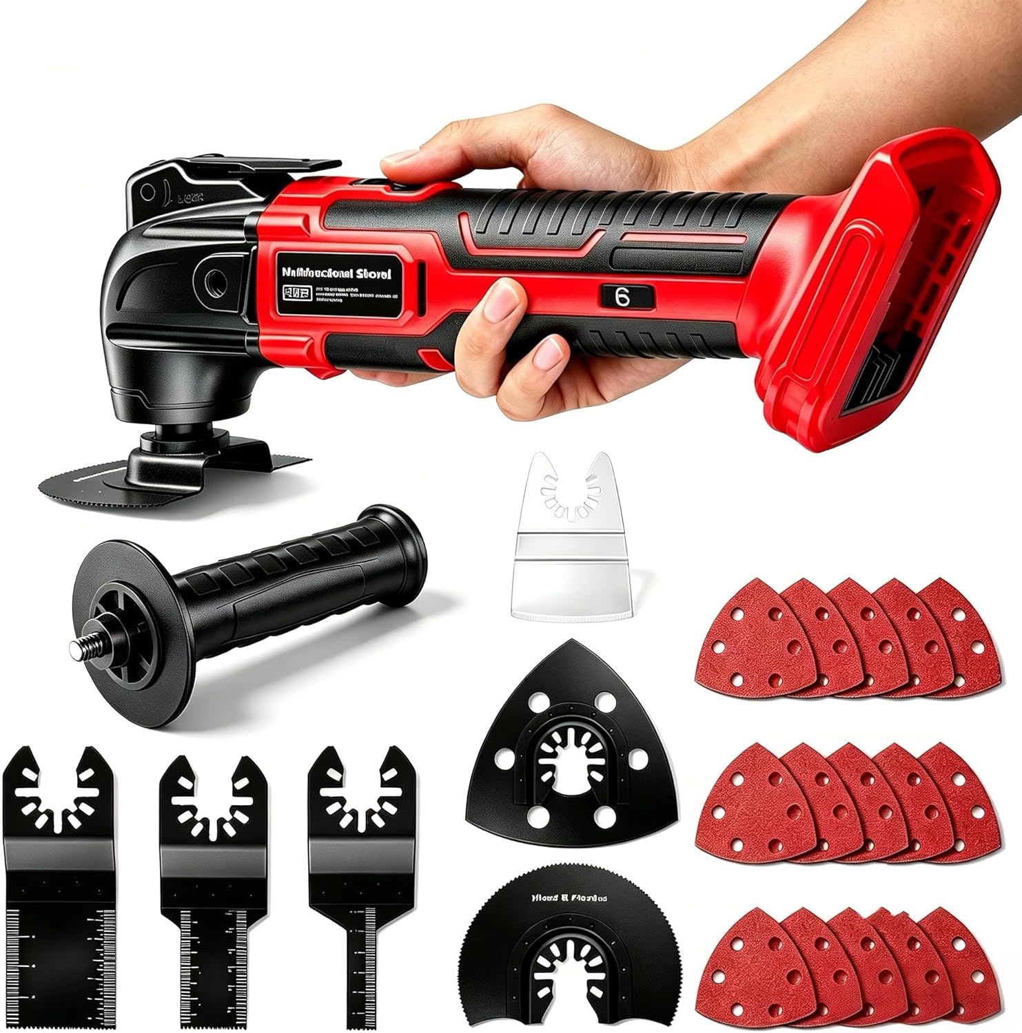 #BAUER 20V Brushless Cordless Variable-Speed Oscillating Multi-Tool - Tool Only