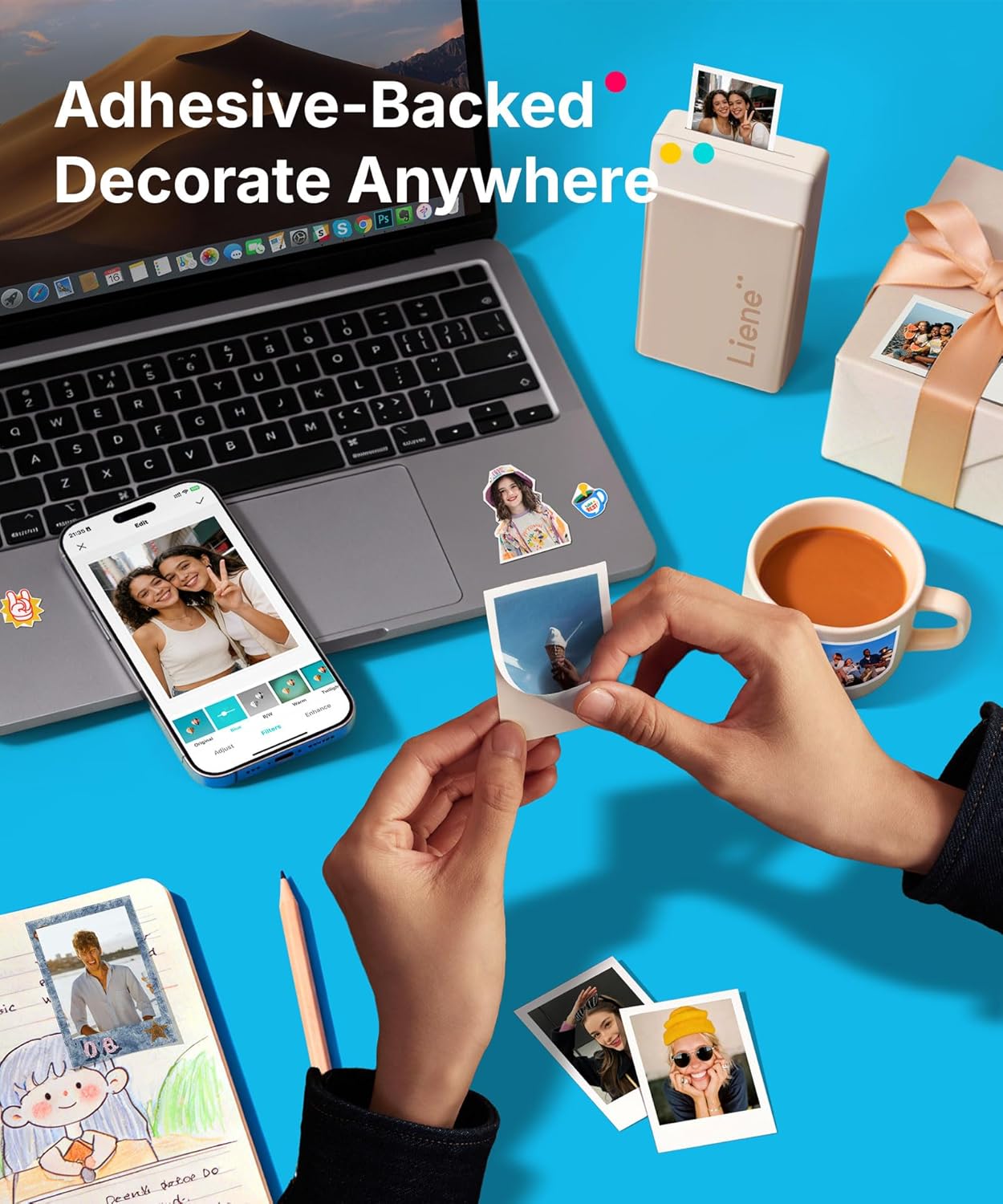 📸✨ Liene Pearl N200 Pro Portable AI Photo Printer – Smart, Instant, Creative, Pocket-Sized Fun ✨📱