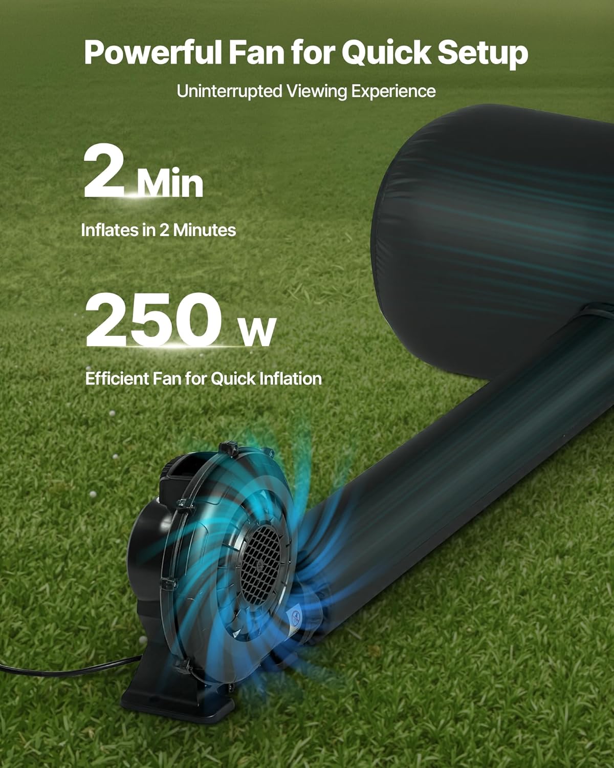 🔥Final Moments🔥VEVOR Inflatable Projection Screen