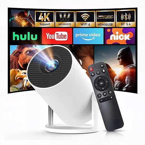 CineMaster Pro® - 4K Smart Projector