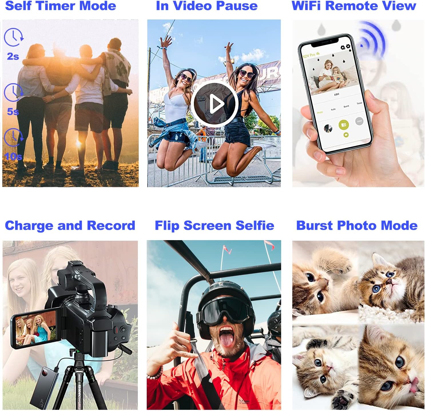 🔥Final Moments🔥Acuvar 4K/6K Video Camera Camcorder
