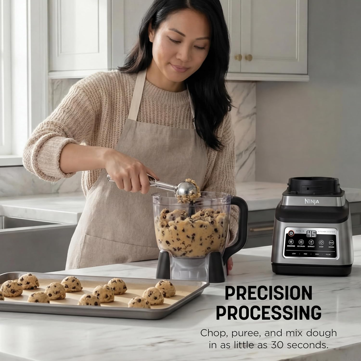 Ninja Professional Plus Kitchen System | Ultimate 3-in-1 Blender & Food Processor