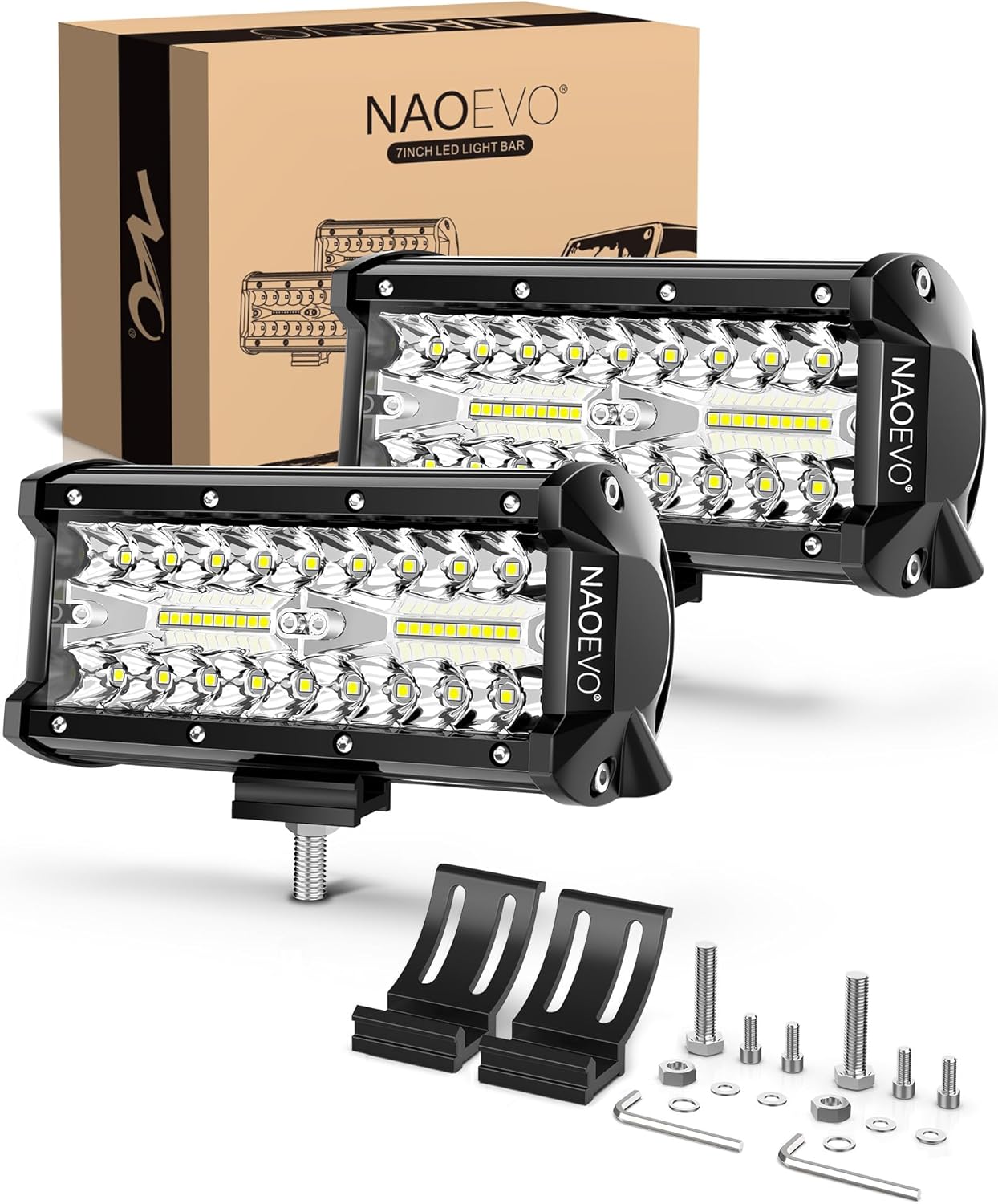 #🔥Buy 1 Get 1 Free🔦 Auxbeam V-Ultra Series 3 Inch 108W LED Round Pods