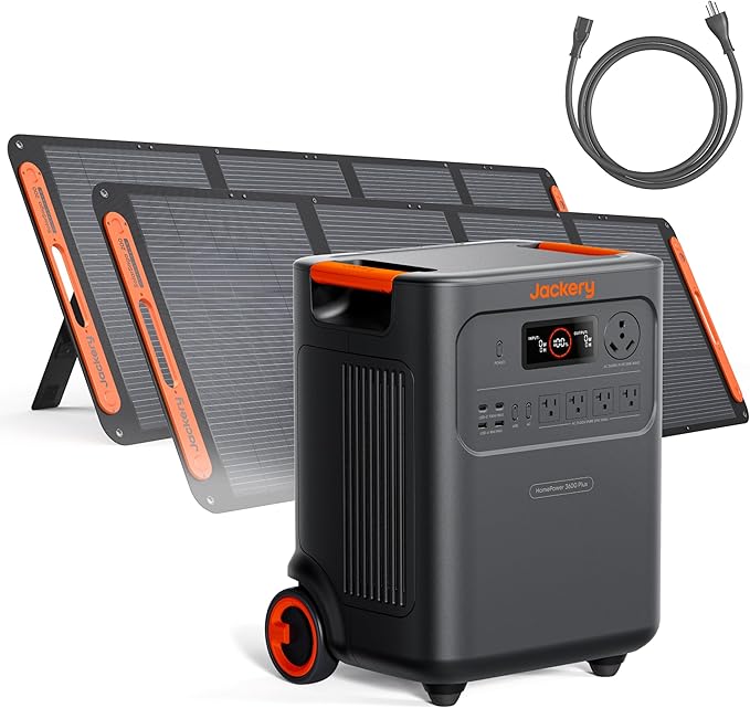 Father's Day Gift – Jackery Solar Generator 1000 v2 (includes 100W solar panel): Supports 1-hour fast charging; suitable for outdoor activities, off-grid living, RV travel, and emergency backup.