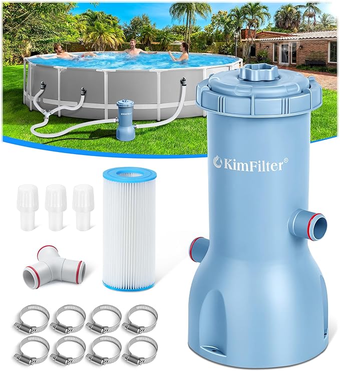 🔥Original Price: $179 Now Only: $39.99🔥VEVOR FlashPure Sand Filter Pump, Can Connect Spray Nozzle for Car Washing & Yard Cleaning,  Swimming Pool Filter System with Timer, Versatile for Multiple Scenarios
