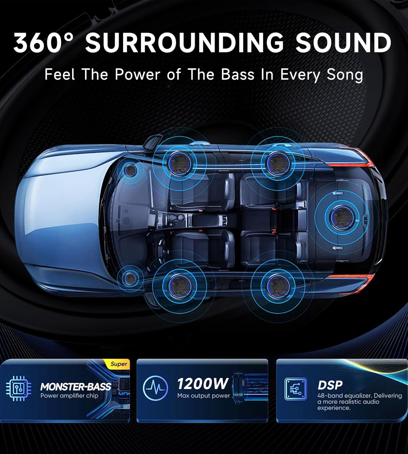🔥Hot Sale🔥1200W Subwoofer