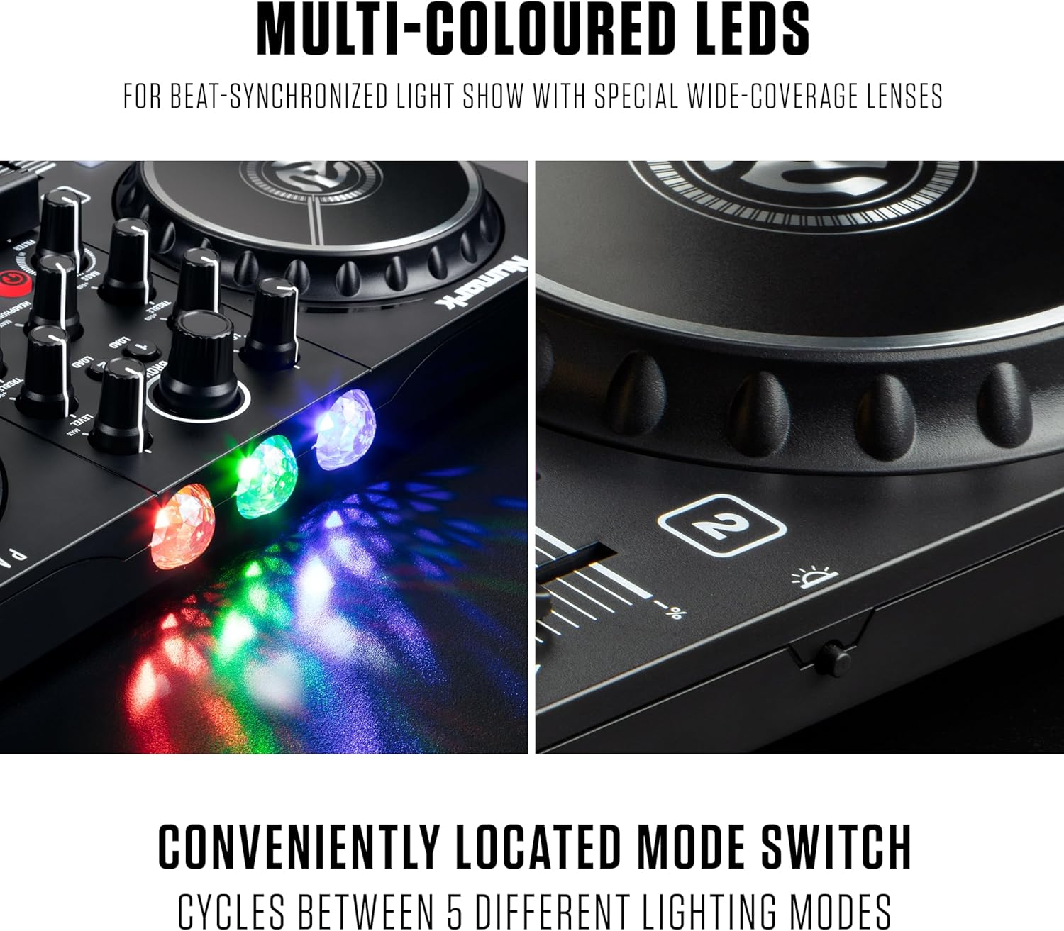 🔥Hot Sale🔥Party Mix II DJ Controller with Lights