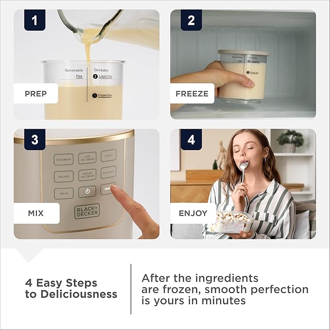 📢 Limited-Time Promotion 🔥Ice Cream Maker — Also Suitable for Making High-Protein Foods