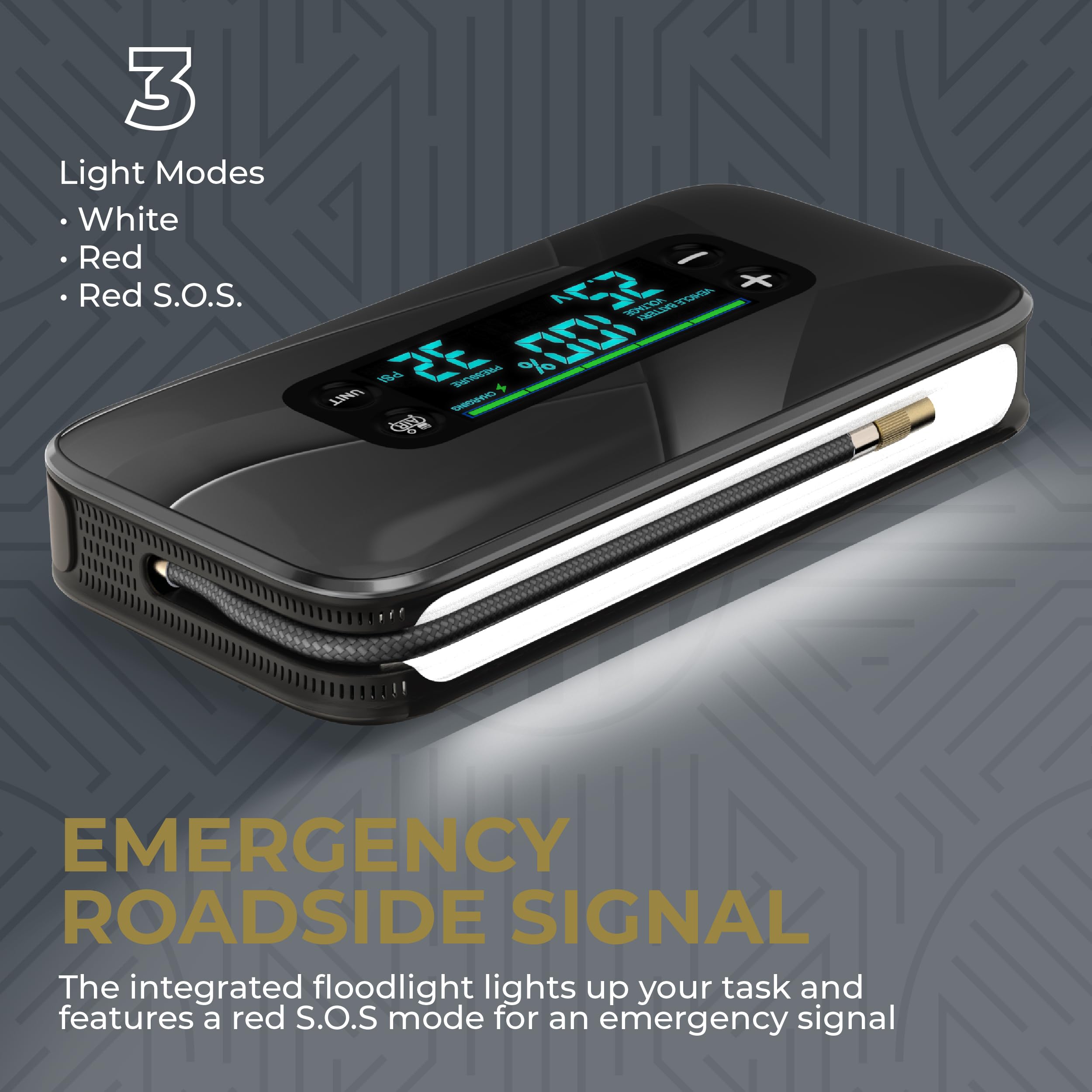 ✨ Limited-time offer: Buy 1 get 1 free✨  Halo Bolt Ultimate 3 Portable Car Battery Jump Starter