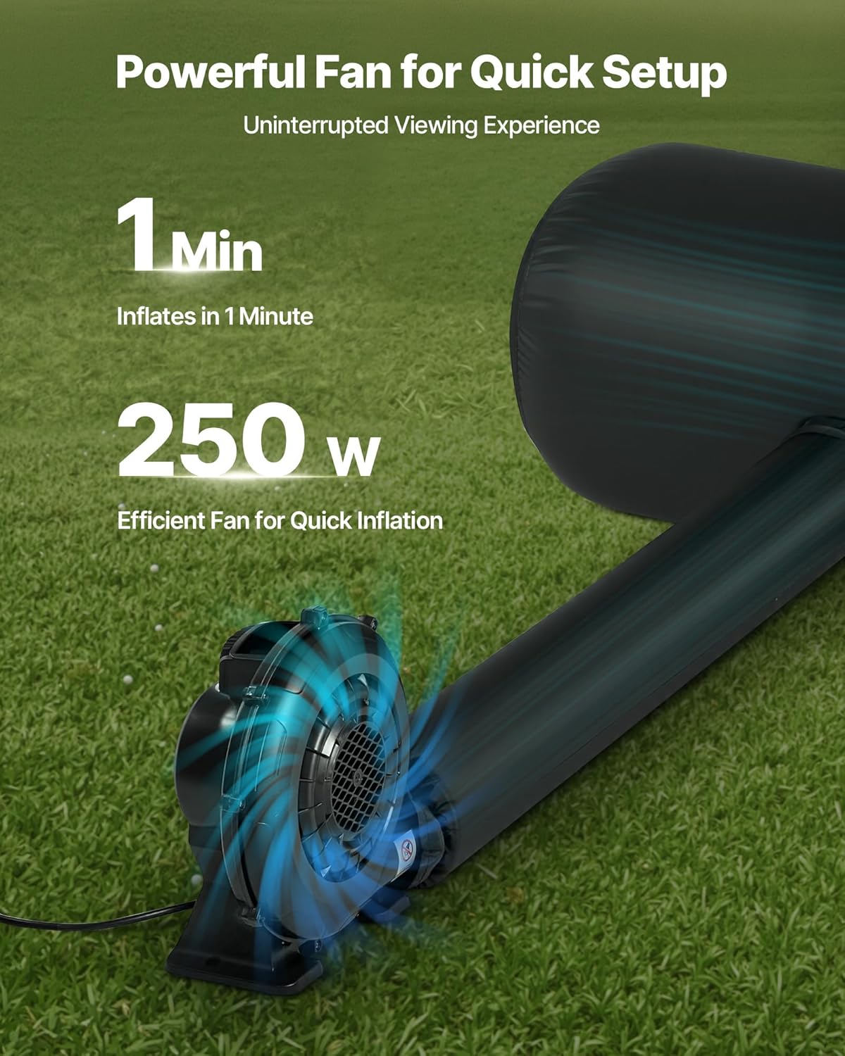 🔥Final Moments🔥VEVOR Inflatable Projection Screen