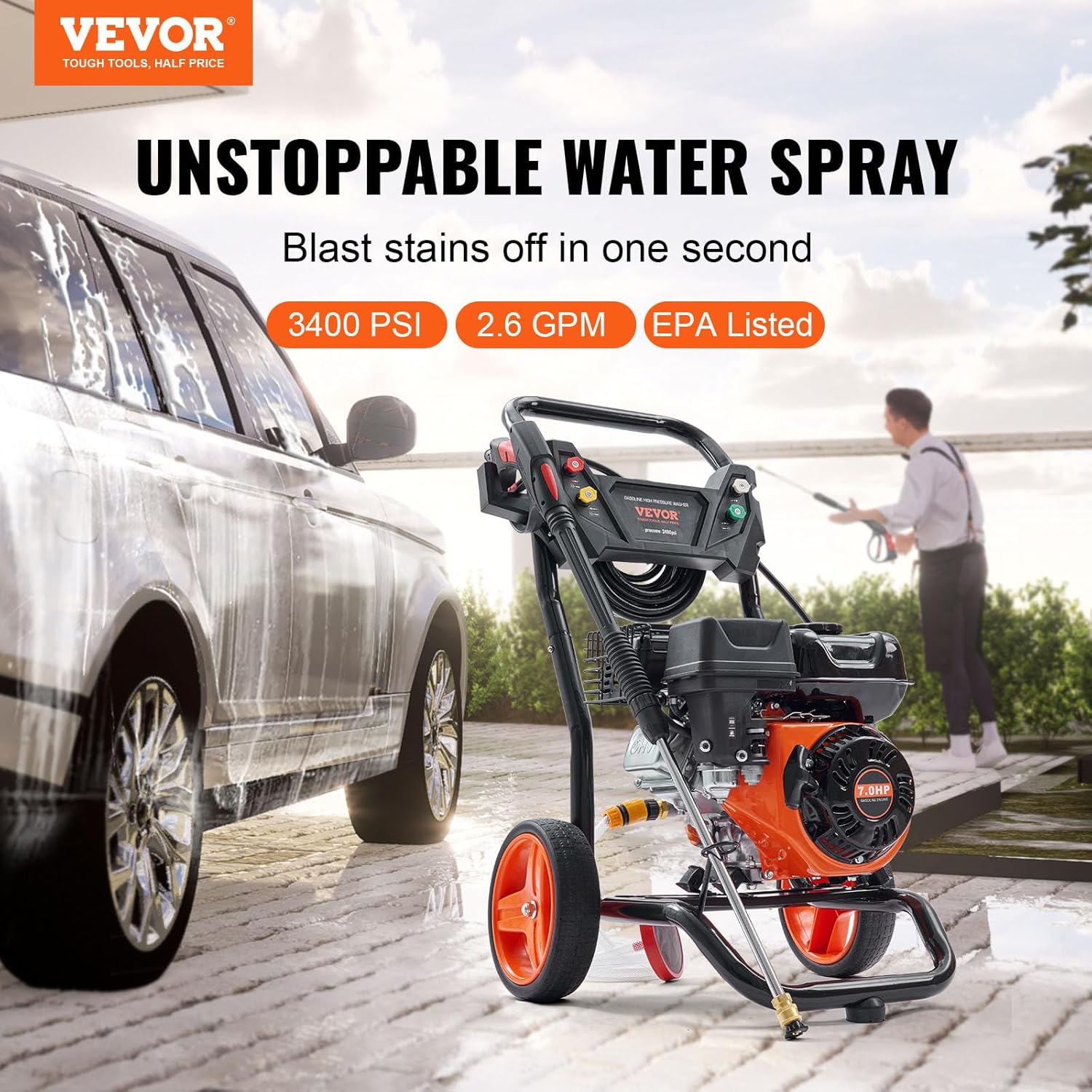 🔥Final Moments🔥Gas Powered Pressure Washer
