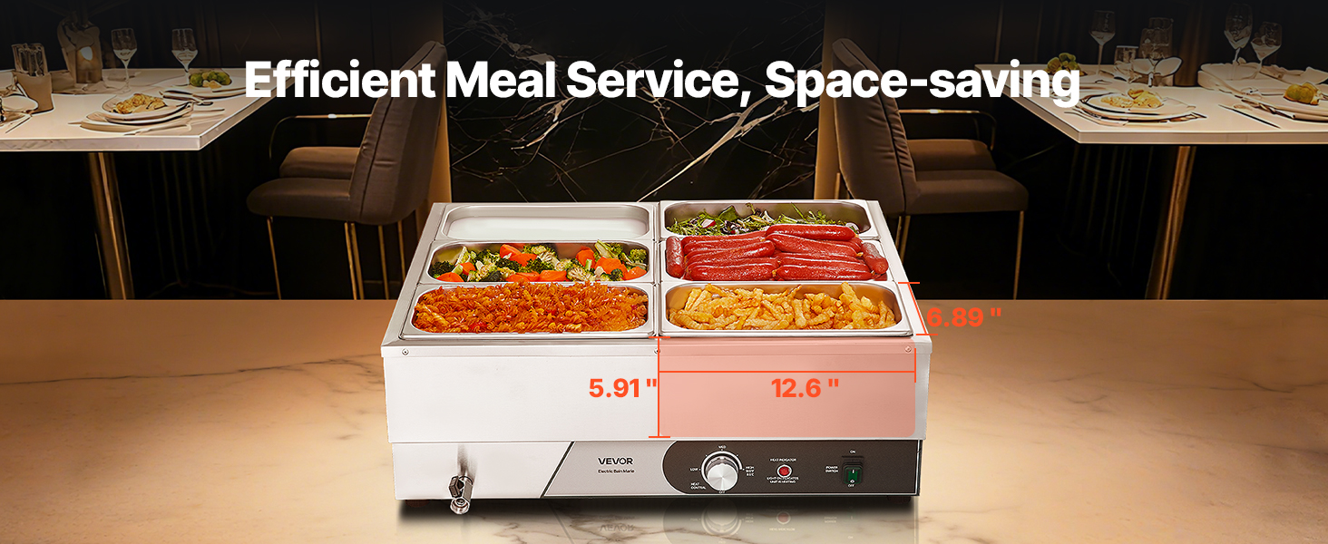 Commercial food warmer