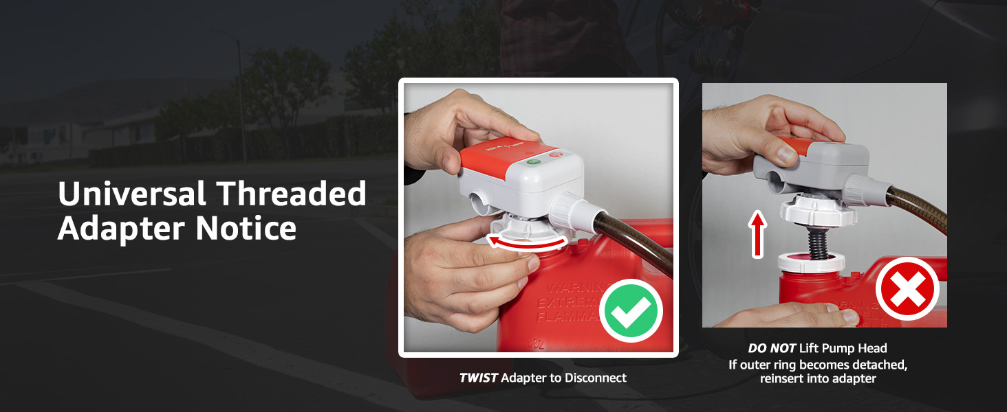 TRFA01 - UNIVERSAL ADAPTER WARNING
