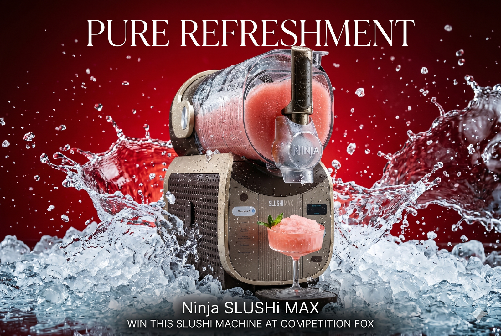 Ninja SLUSHi MAX Frozen Drink Maker, Mocha-AUTO WIN 18/04 &ndash; Competition Fox