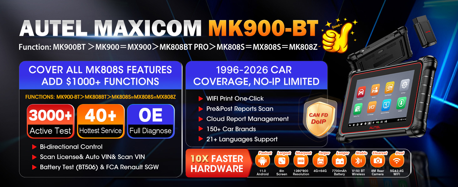 AUTEL MK900BT
