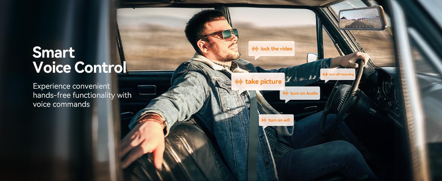 WOLFBOX G900 PRO Mirror Dash Cam with STARVIS 2 IMX678 128GB Card 5.8GHz WiFi 4K Front 2.5K Rear Video TikTokShopHolidayHaul Dashcam for Cars WOLFBOX G900 PRO Mirror Dash Cam with STARVIS 2 IMX678 128GB Card 5.8GHz WiFi 4K Front 2.5K Rear Video TikTokShopHolidayHaul Dashcam for Cars