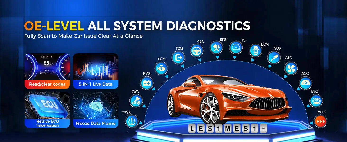 autel maxisys ultra S2 EV 3000+ Active Tests & 48+ Service & OE All System Diagnostics