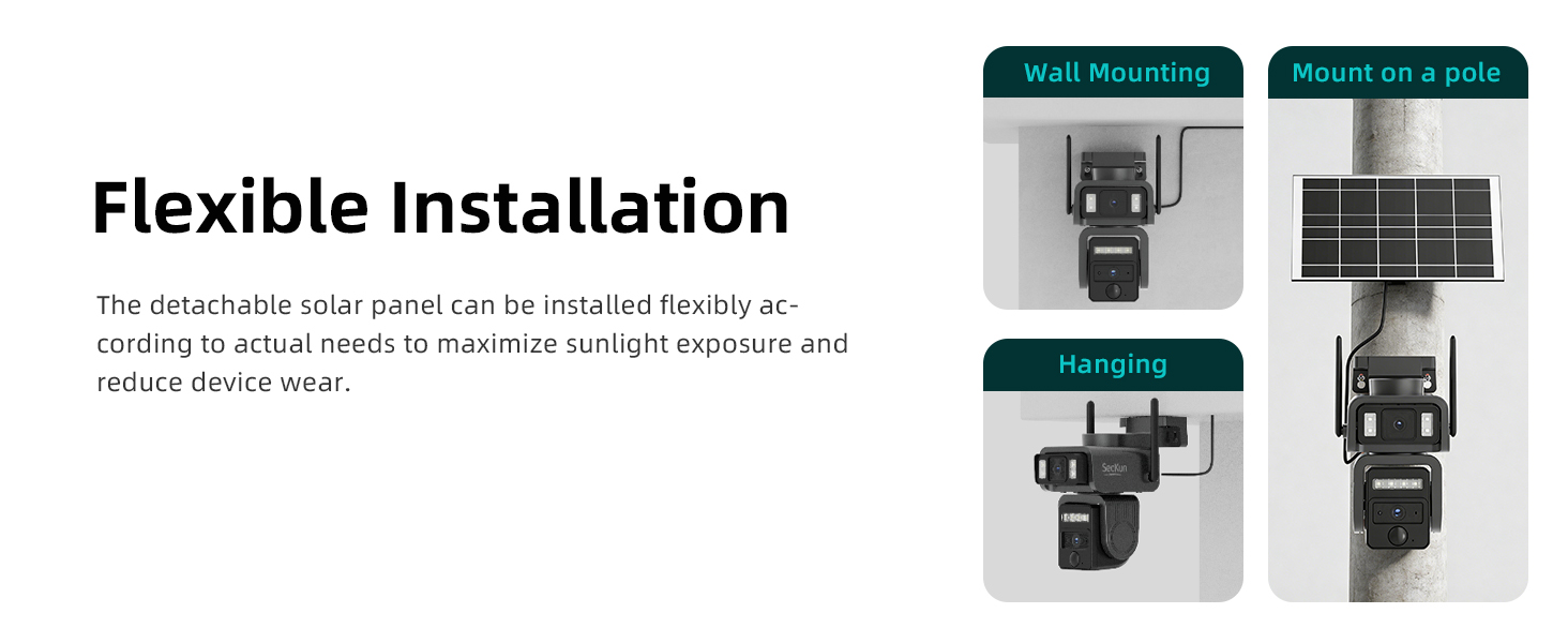 Flexible Installation