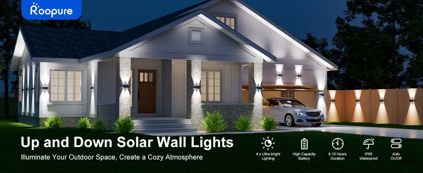 Solar Fence Lights
