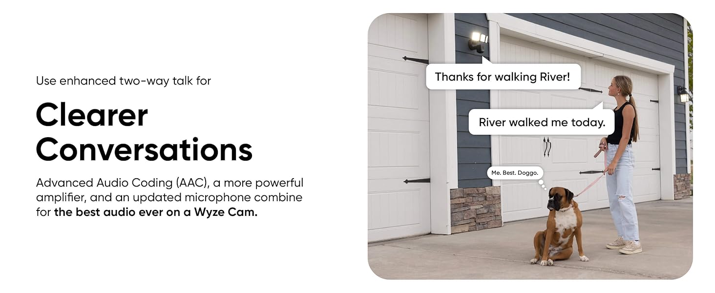 Wyze Cam Floodlight Pro Two Way Audio