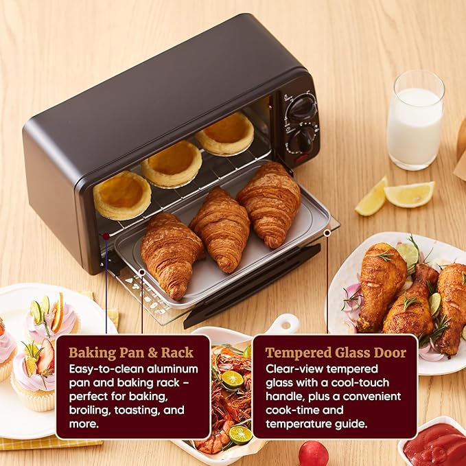 ⚡ Power Up & Save-Gourmia French Door Air Fryer Toaster Oven – 6-Slice Capacity, FryForce 360°, Digital⚡ Power Up & Save-Gourmia French Door Air Fryer Toaster Oven – 6-Slice Capacity, FryForce 360°, Digital Display with 17 Cooking Presets, Stainless Steel