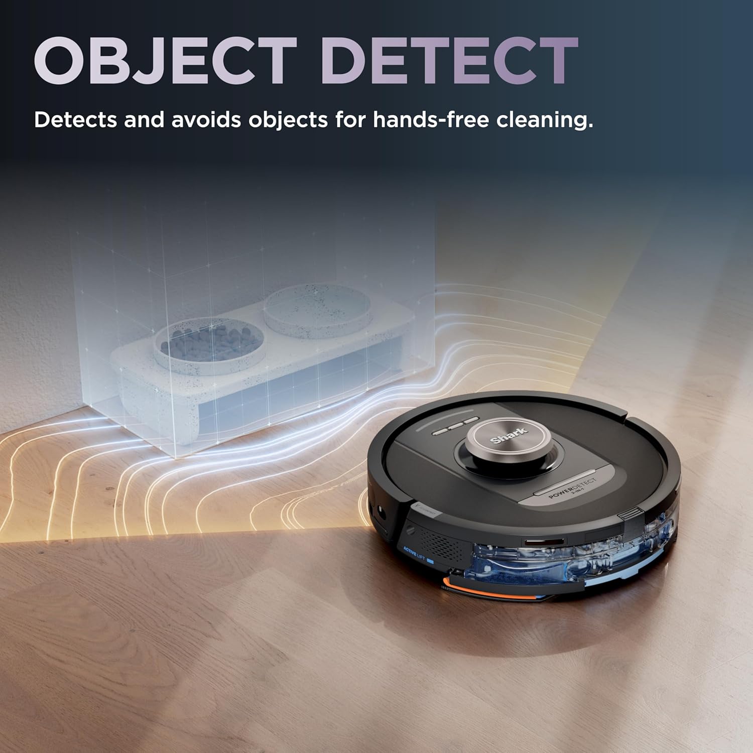 Shark Automatic Robotic Vacuum Cleaner (includes floor cleaning solution and filter base)