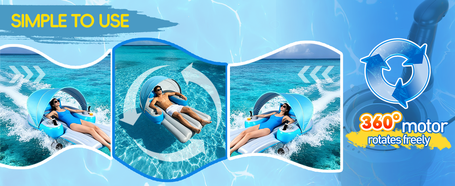 Motorized Pool Float