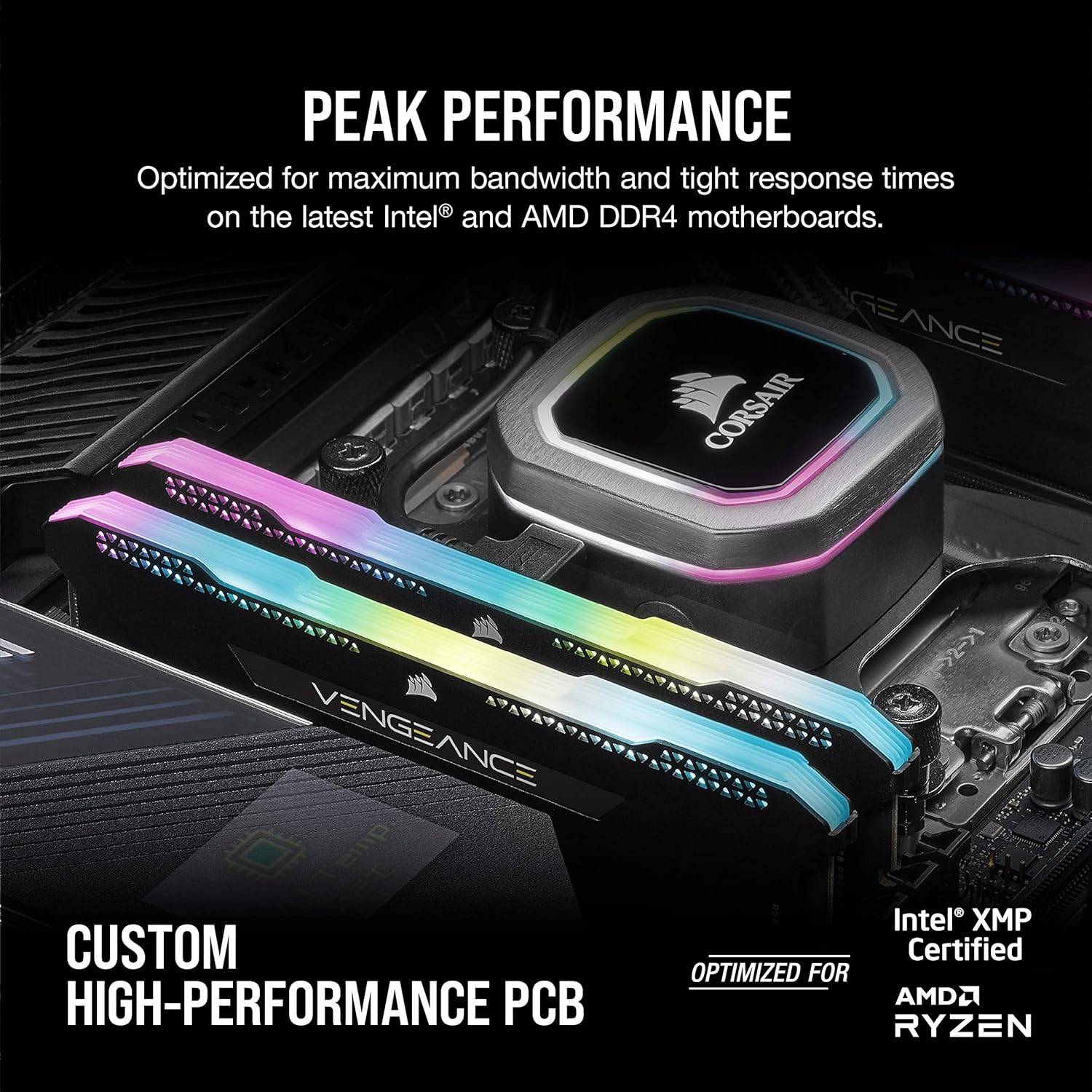 💥Today Only⚡🔥CORSAIR Vengeance RGB PRO SL DDR4 32GB 3600MHz RAM