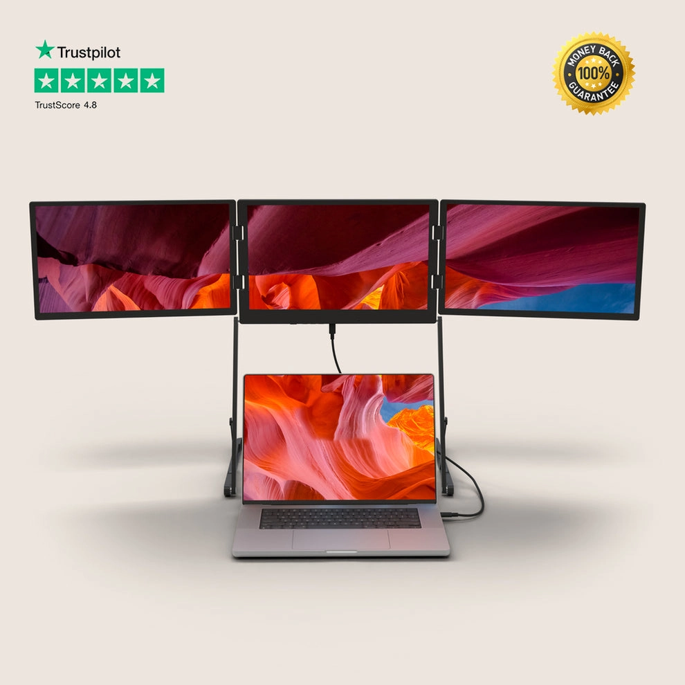 💥Last Day Clearance Sale $39🛒Flex Triple Screen Extender Monitor